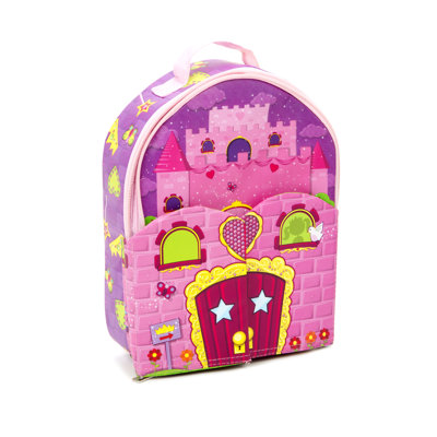 ZipBin Doll House Back Pack PlayPack