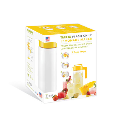 Takeya 66 Oz Flash Chill Lemonade Jug