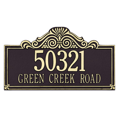 Whitehall Products Villa Nova Estate Wall Plaque