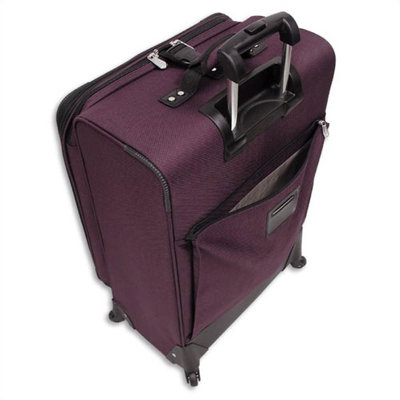 Leisure Luggage Lightweight 360 Collection 4 Piece Spinner Luggage Set