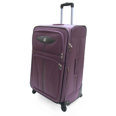 Oleg Cassini Lightweight Expandable Spinner Suitcase