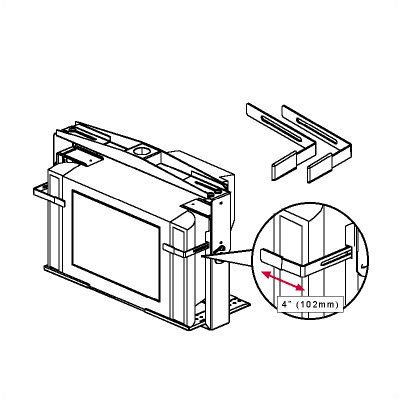 Peerless Jumbo Mount Oversized Roll-Out Protectors