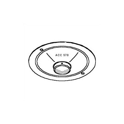 Peerless Round Structural/Finished Ceiling Plate