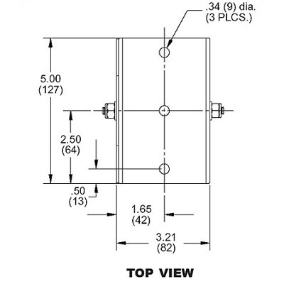 Peerless Lightweight Cathedral Ceiling Plate