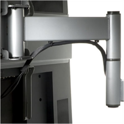 Peerless Universal Articulating Dual-Arm with Vertical Adjustment for Flat Panel Screens (42" - 60" Screens)