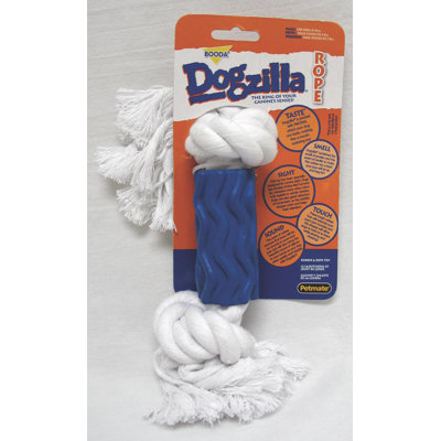 BOODA Pet Products Dogzilla Rope Bone Swirl Dog Toy