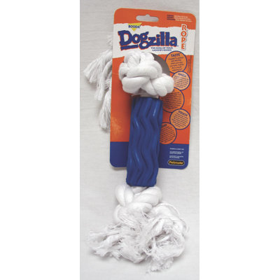 BOODA Pet Products Dogzilla Rope Bone Swirl Dog Toy