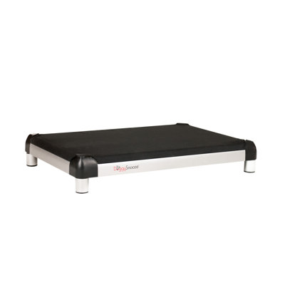 SnoozePad Dog Bed with a Black Anodized Frame