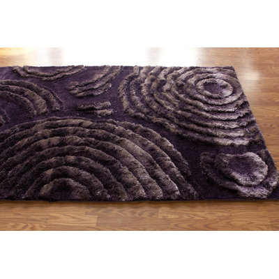 nuLOOM Moderna Fraser Plum Rug