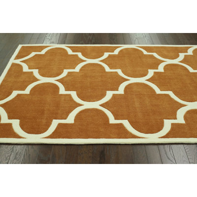 nuLOOM Cine Copper Trellis Rug