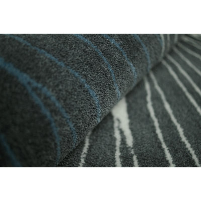 nuLOOM Cine Grey Bursts Rug