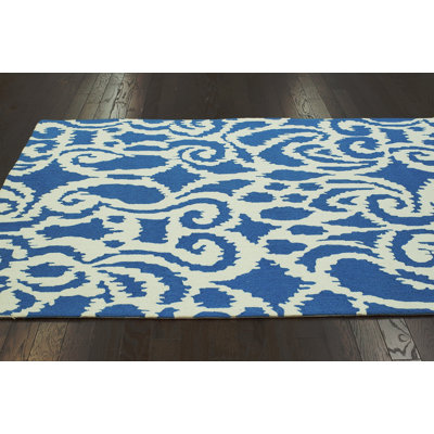 nuLOOM Trellis Blue Ikat Rug