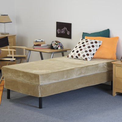 Memory Foam Kidz Kids Memory Foam Mattress with Water Proof Cover in Beige
