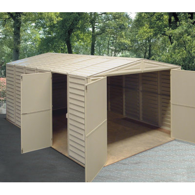 Duramax Building Products Vinyl Garage Shed