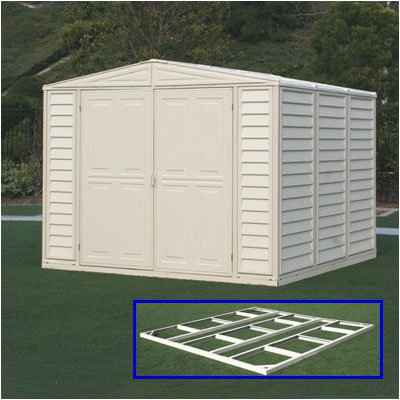 Duramax Building Products DuraMate Vinyl Storage Shed