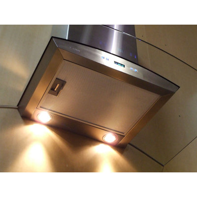 Cavaliere Stainless Steel 36" x 20" Wall Mount Range Hood with 900 CFM