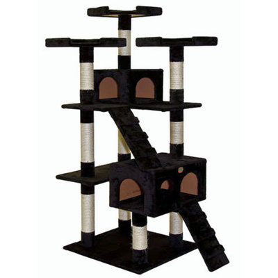 Go Pet Club 72" Cat Tree Condo House