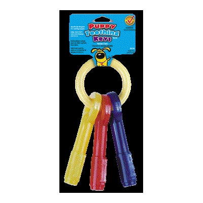 Nylabone Puppy Teething Keys Dog Chew Toy