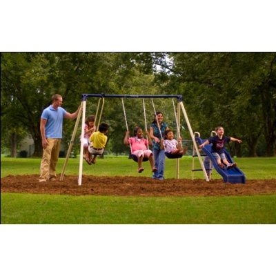 Flexible Flyer Swing N Glide III Gym Set