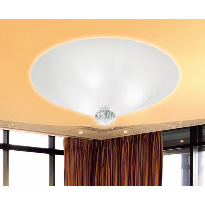 FDV Collection Caorlina Ceiling Light in Sand Blasted White
