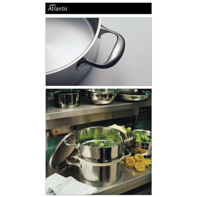 Demeyere Atlantis 3.2-Quart Stackable Steamer