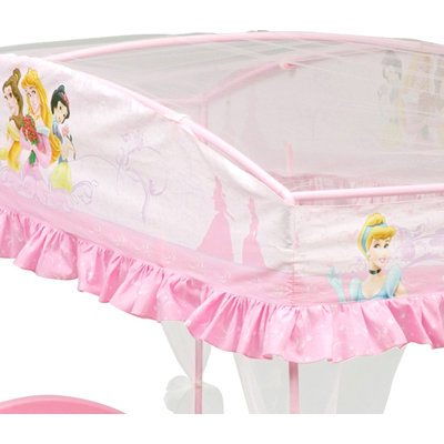Delta Children's Products Disney Princess Toddler Bed with Canopy