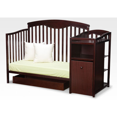 Delta Children's Products Shelby Crib and Changer in Espresso
