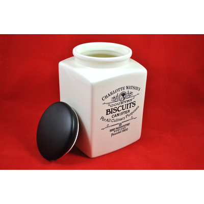 Henry Watson Charlotte Watson Large Biscuit Canister