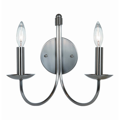 Artcraft Lighting Pot Racks Two Light Wall Sconce