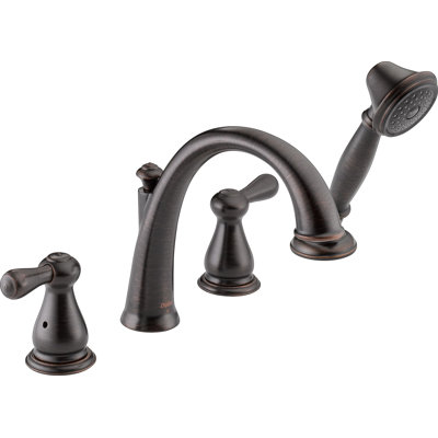 Delta Leland Roman Tub Faucet Trim with Handshower
