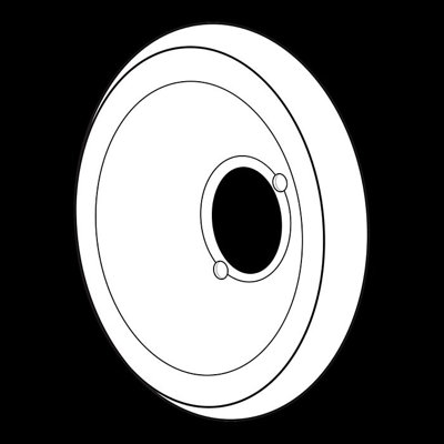 Delta Escutcheon Plate Shower Faucet for Monitor