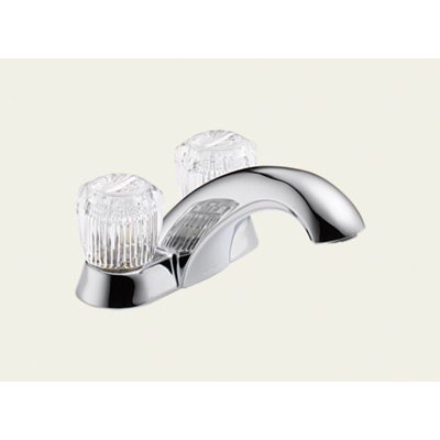 Delta Classic Centerset Bathroom Faucet with Double Knob Handles