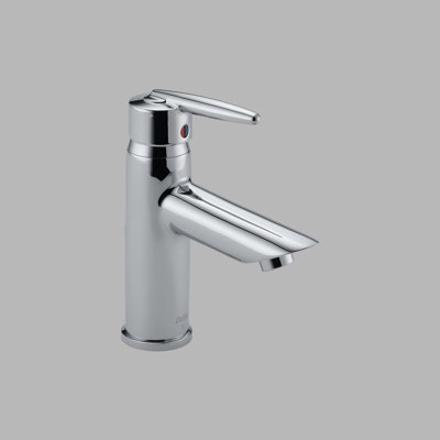 Delta Grail Single Hole Bathroom Faucet with Single Hole