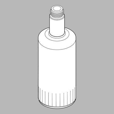 Delta Replacement Bottle for Soap or Lotion Dispenser