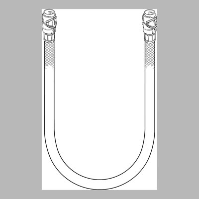 Delta Dryden 45' Hose Shower Faucet