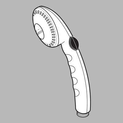 Delta Personal Volume Control Hand Shower Assembly