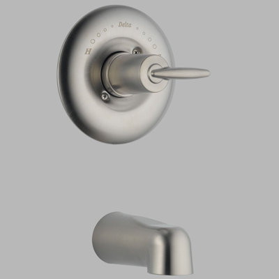 Delta Grail Single Handle Wall Mount Monitor 14 Series Tub Spout