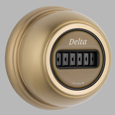 Delta Dual Control Body Spray Trim with H2O Kinetic Technology