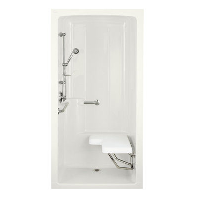 Kohler Freewill One-Piece Barrier-Free Transfer Commercial Shower Stall