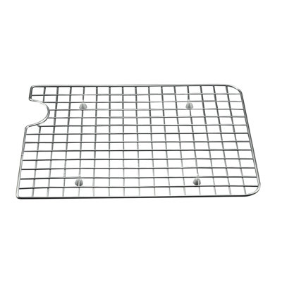 Kohler Oceanview Stainless Steel Bottom Bowl Rack, 20.18" x 16.68", For Left-Hand Bowl