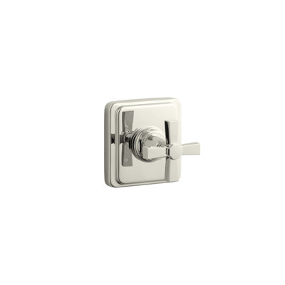 Kohler Pinstripe Valve Trim with Pure Design Cross Handle For Transfer Valve, Requires Valve