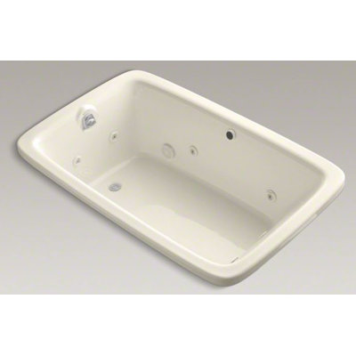 Kohler Bancroft 66" x 43.75" Drop-in Whirlpool with Heater and Custom Pump