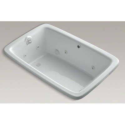 Kohler Bancroft 66" x 43.75" Drop-in Whirlpool with Heater and Custom Pump