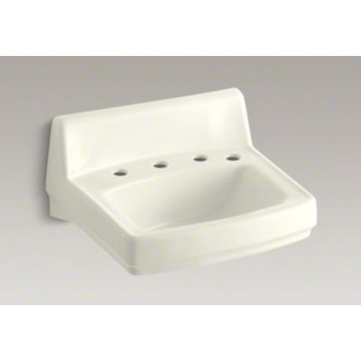 Kohler Greenwich Wall-Mounted Or Concealed Carrier Arm Mounted Commercial Bathroom Sink
