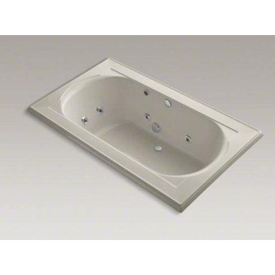 Kohler Memoirs 72" x 42" Drop-in Effervescence Whirlpool with Relax Experience