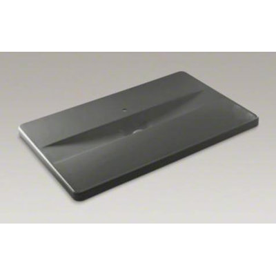 Kohler Iron/Occasions Island Integrated Top and Single-Bowl Kitchen Sink with Single Faucet Hole