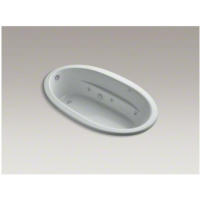 Kohler Sunward 60" x 42" Drop-in Whirlpool with Custom Pump Location and Heater