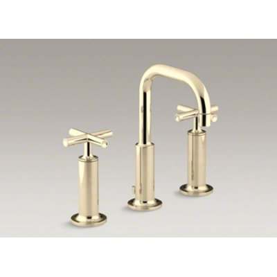 Kohler Purist Widespread Bathroom Faucet with Double High Cross Handles