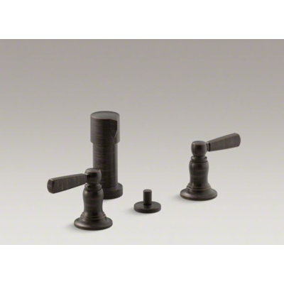Kohler Bancroft Double Handle Vertical Spray Bidet Faucet