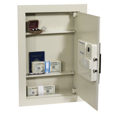 First Alert Anti-Theft Digital Electronic Lock Wall Safe [0.43 CuFt]